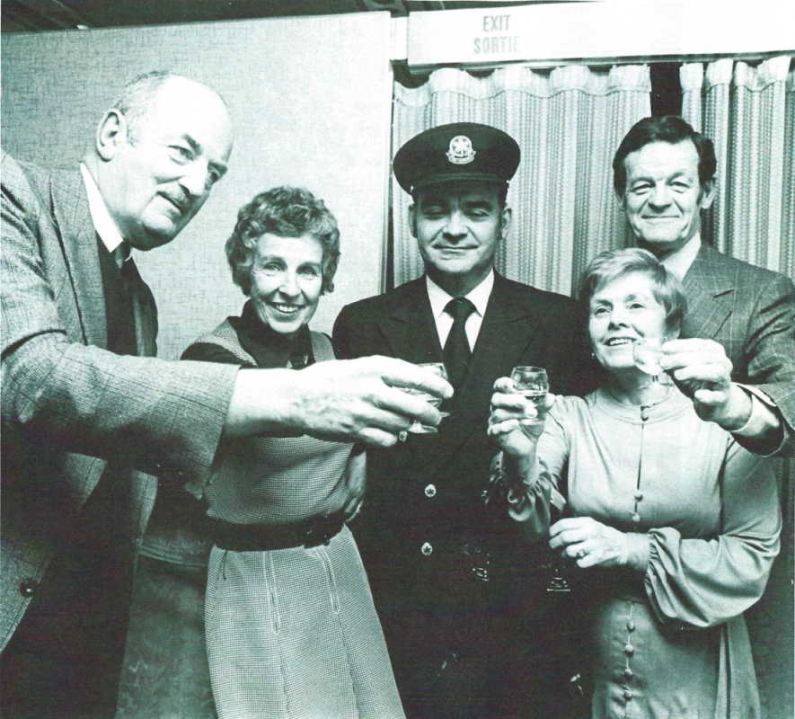 Air Canada's 40th anniversary celebration